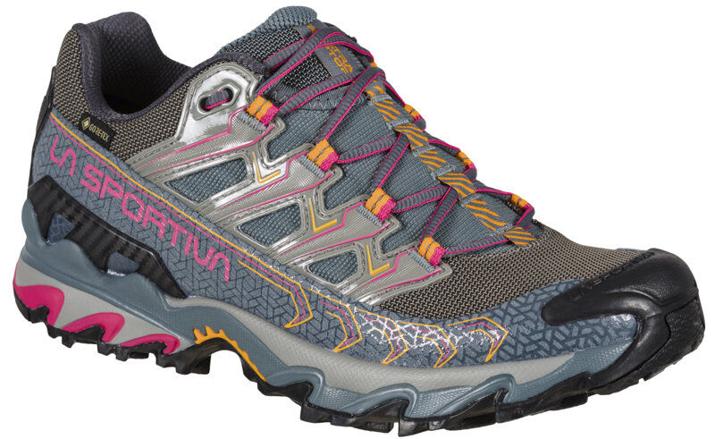 La Sportiva Ultra Raptor II Gtx - scarpe trail running - donna Grey/Pink/Orange 42 EU