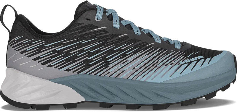 Lowa Amplux W - scarpe trail running - donna Grey/Light Blue 5 UK