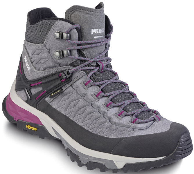 Meindl Top Trail Lady Mid GTX - scarpe da trekking - donna Grey/Pink 6 UK