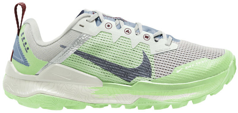 Nike Wildhorse 8 W - scarpe trail running - donna Grey/Light Green 9,5 US