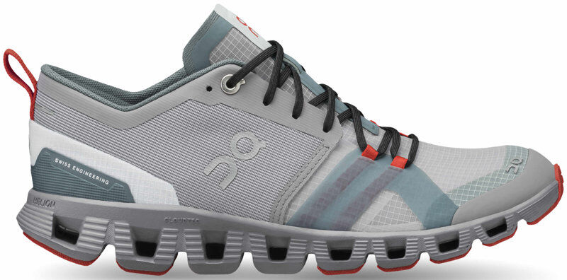On Cloud X Shift - sneakers - dna Grey/Green/Red 8 US