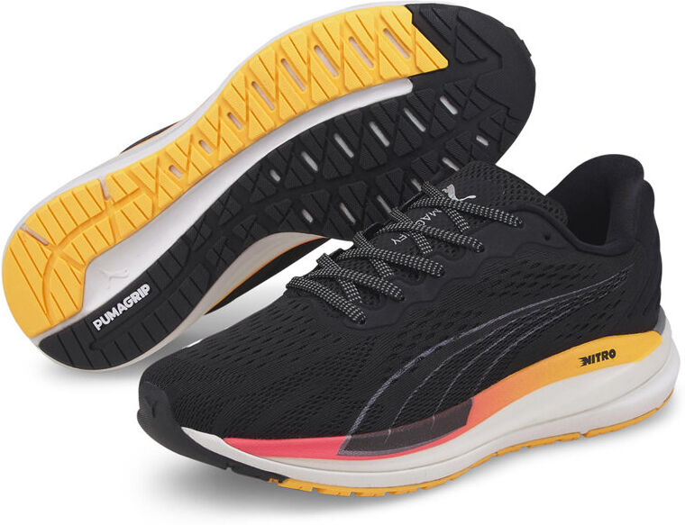 Puma Magnify Nitro Surge W - scarpe running neutre - donna Black/Orange 5 UK