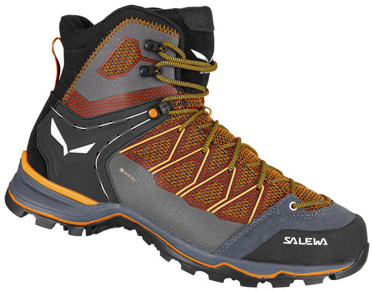 Salewa Mtn Trainer Lite Mid GTX - scarpe da trekking - uomo Grey/Orange 7 UK