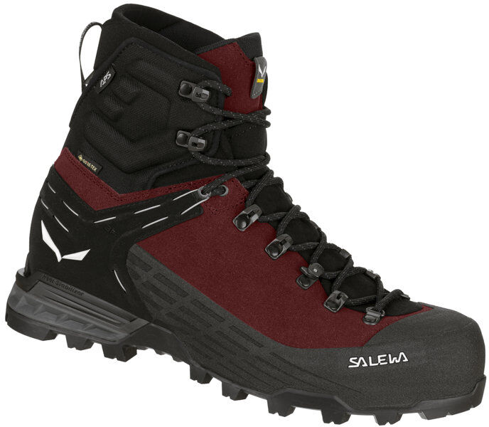 Salewa Ortles Ascent Mid GTX M - scarponi alta quota - donna Dark Red/Black 8 UK