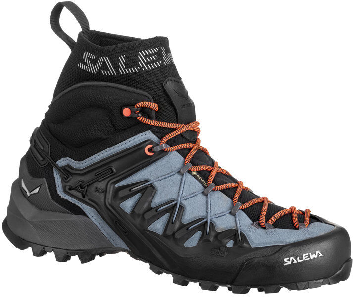 Salewa WS Wildfire Edge Mid GTX W - scarpe da avvicinamento - donna Black/Blue/Orange 7 UK