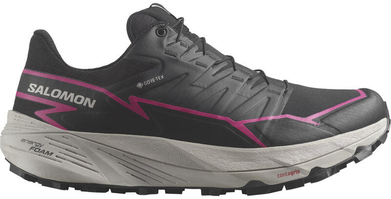 Salomon Thundercross GTX W - scarpe trail running - donna Black/Pink 4 UK