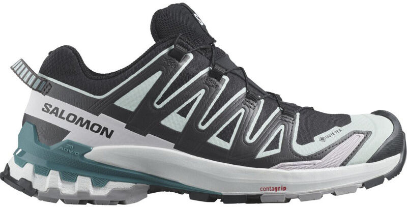 Salomon XA PRO 3D V9 GTX W - scarpe trail running - donna Black/White/Light Blue 7,5 UK