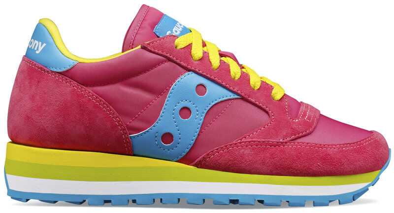 Saucony Jazz Triple - sneakers - donna Pink/Light Blue 9 US