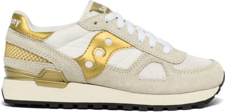 Saucony Shadow Original - sneakers - donna White/Gold 7,5 US