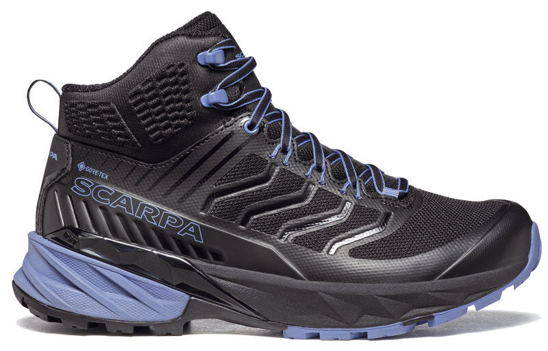 Scarpa Rush Mid GTX W - scarpe da trekking - donna Black/Light Blue 36 EU