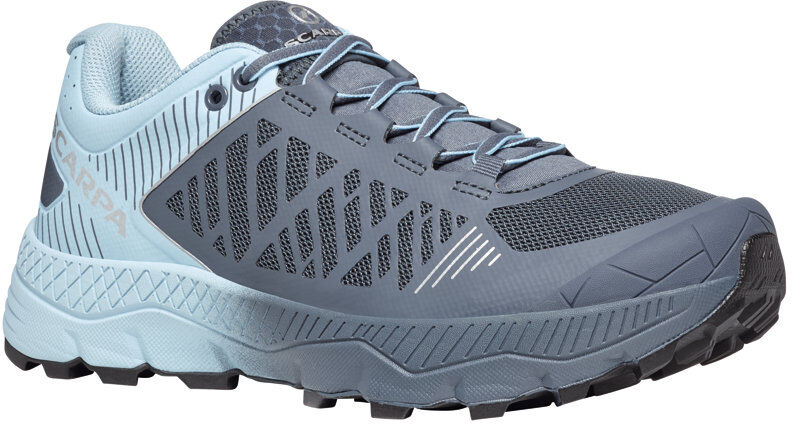 Scarpa Spin Ultra - scarpe trail running - donna Grey/Light Blue 36,5