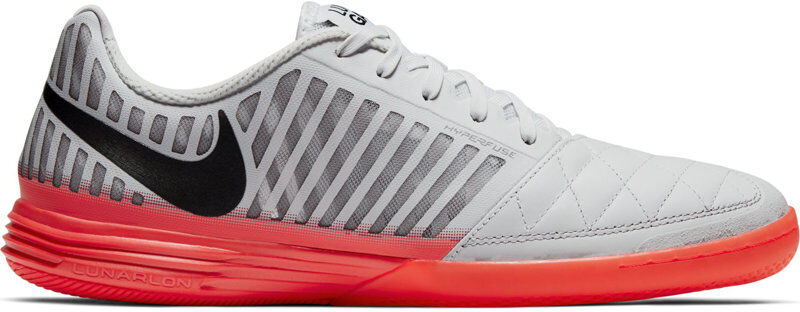 Nike Lunar Gato II IC - scarpe da calcetto indoor - uomo - Platinum/Red Nike Lunar Gato II IC - scarpe da calcetto indoor - uomo - Platinum/Red