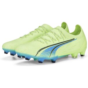 Puma Ultra Ultimate FG/AG - scarpe da calcio per terreni compatti/duri - uomo Light Green/Blue 11 UK