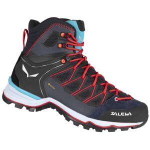 Salewa Mtn Trainer Lite Mid GTX - scarpre trekking - donna Blue/Red/Black 5,5 UK