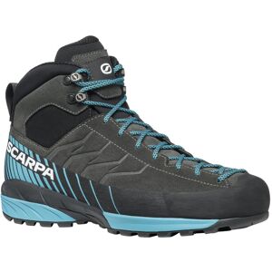 Scarpa Mescalito Mid GTX M - scarpe da avvicinamento - uomo Dark Grey/Light Blue 45,5 EU