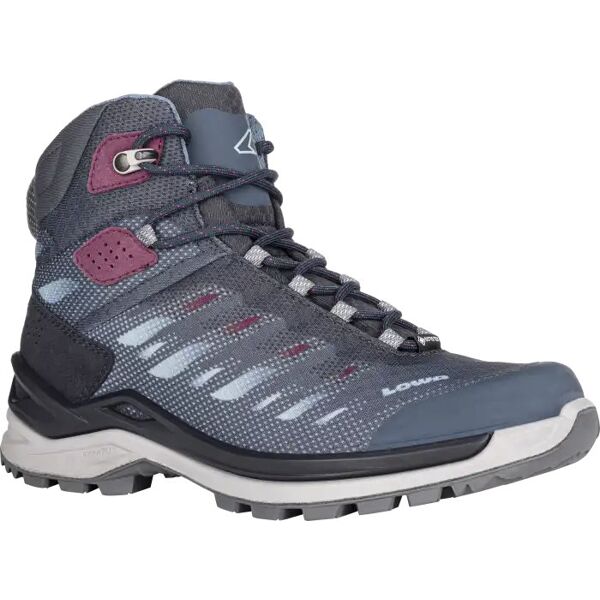 lowa ferrox gtx mid w - scarpe da trekking - donna light blue/black/pink 7,5 uk