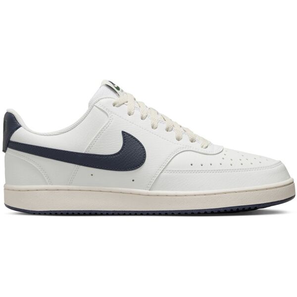 nike court vision low next nature - sneakers - uomo white/dark blue 10,5 us