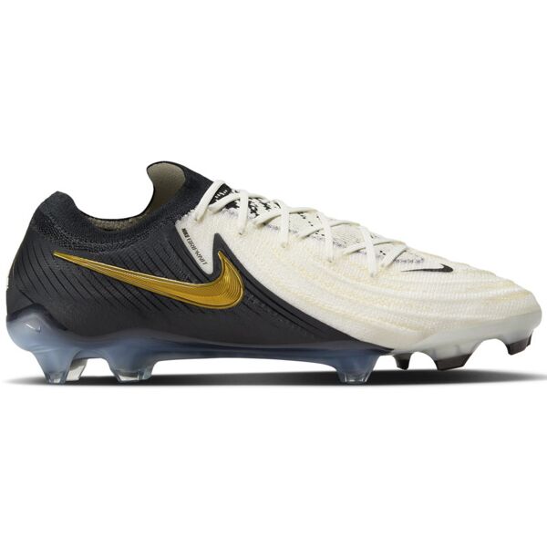 nike phantom gx 2 elite fg - scarpe da calcio per terreni compatti - uomo white/black 8,5 us