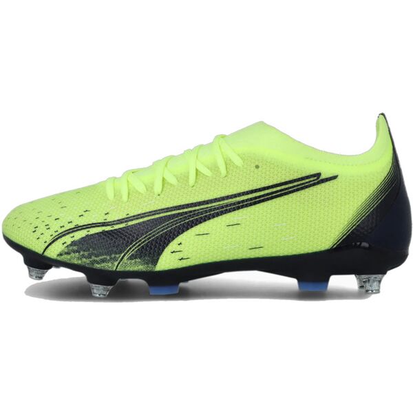 puma ultra match mxsg - scarpe da calcio terreni morbidi light green/blue 7 uk