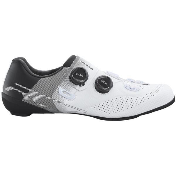 shimano sh-rc702 - scarpe da bici da corsa white/black 46 eu