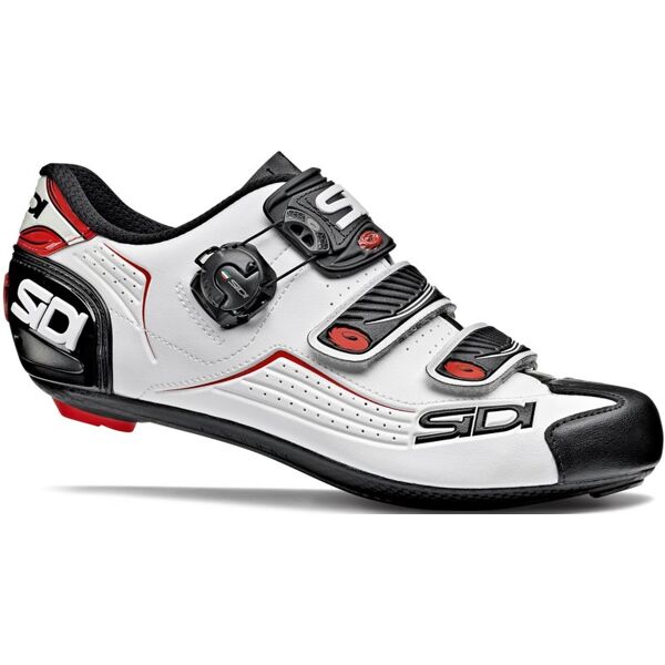 sidi alba - scarpe da bici da corsa - uomo white/black/red 36