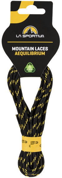 la sportiva lace mountain aequilibrium - lacci di ricambio black/yellow