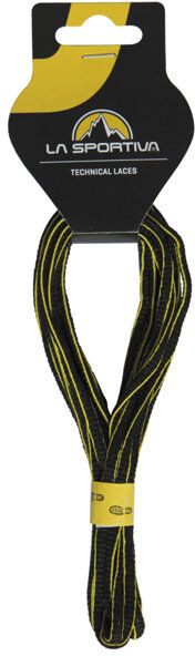 la sportiva mountain running laces - lacci scarpe black/yellow