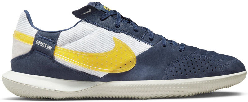 nike streetgato - scarpe da calcetto per indoor - uomo dark blue/yellow 10,5 us