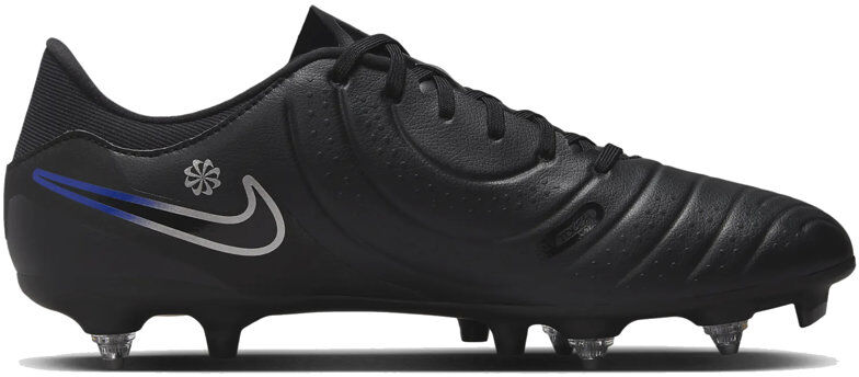 nike tiempo legend 10 academy sg-pro ac - scarpe da calcio per terreni morbidi - uomo black/blue 10,5 us