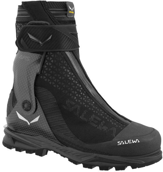 salewa ortles couloir - scarponi alta quota - uomo black/black 9,5 uk