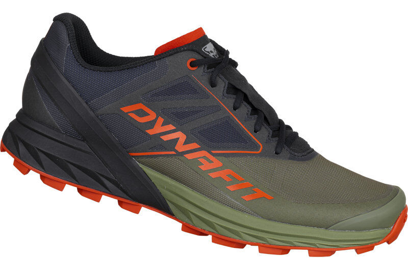 Dynafit Alpine - scarpe trail running - uomo Green/Dark Blue/Red 9,5 UK