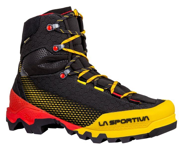 La Sportiva Aequilibrium ST GTX - scarponi alta quota - uomo Black/Yellow 47,5