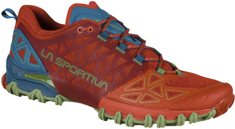 La Sportiva Bushido 2 - scarpe trail running - uomo Dark Red/Red/Blue 42