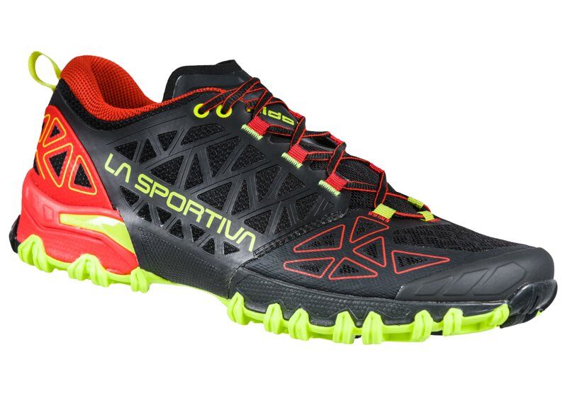 La Sportiva Bushido 2 - scarpe trail running - uomo Black/Red 42