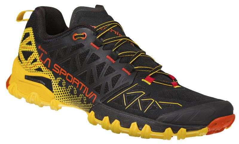 La Sportiva Bushido II GTX - scarpa trail running - uomo Black/Yellow 43,5 EU