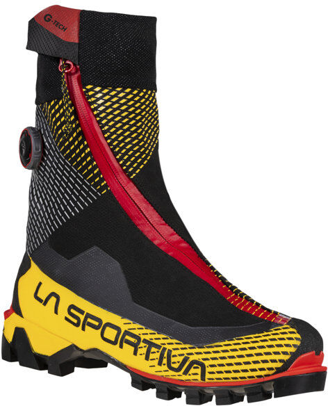 La Sportiva G-Tech - scarponi alta quota - uomo Black/Yellow/Red 42,5