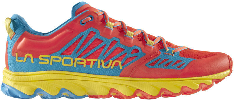 La Sportiva Helios III - scarpe trail running - uomo Red/Blue/Yellow 45,5