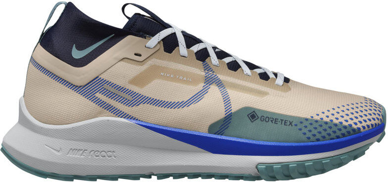 Nike React Pegasus Trail 4 GORE-TEX - scarpe trail running - uomo Beige/Blue 7 US