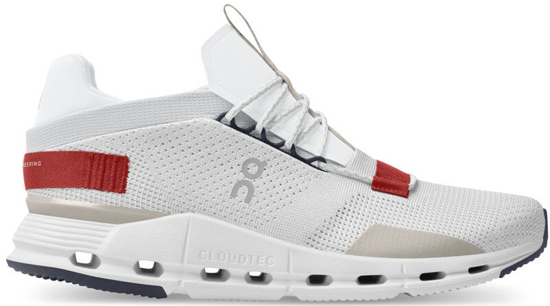 On Cloudnova - sneakers - uomo White/Red 7,5 US