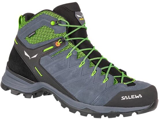 Salewa Ms Alp Mate Mid WP - scarpe trekking - uomo Grey/Green 11,5 UK