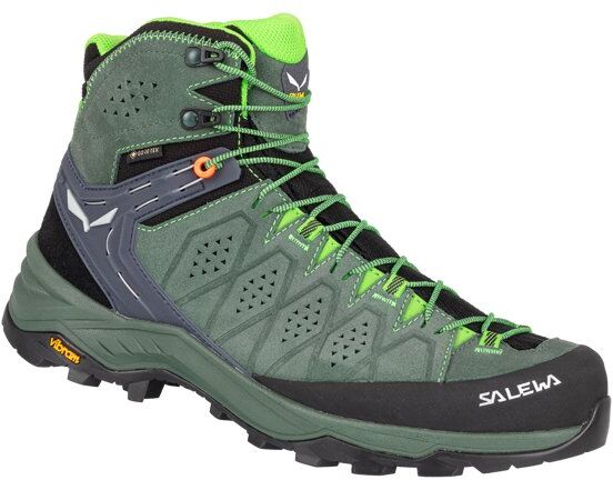 Salewa Ms Alp Trainer 2 Mid GTX - scarponi trekking - uomo Green/Black 8,5 UK