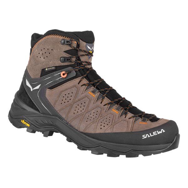 Salewa Ms Alp Trainer 2 Mid GTX - scarponi trekking - uomo Brown/Black 8 UK