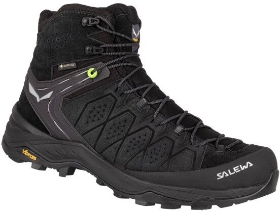 Salewa Ms Alp Trainer 2 Mid GTX - scarponi trekking - uomo Black/Black 7 UK