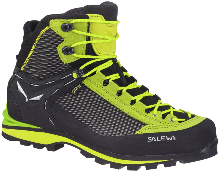 Salewa Ms Crow GTX - scarponi alta quota alpinismo - uomo Grey/Green 7,5 UK