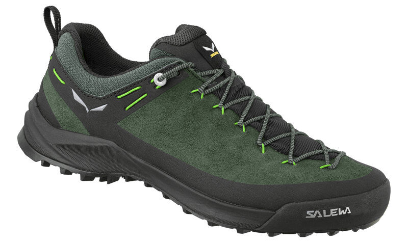 Salewa Wildfire Leather M - scarpe da avvicinamento - uomo Green/Black 9,5 UK