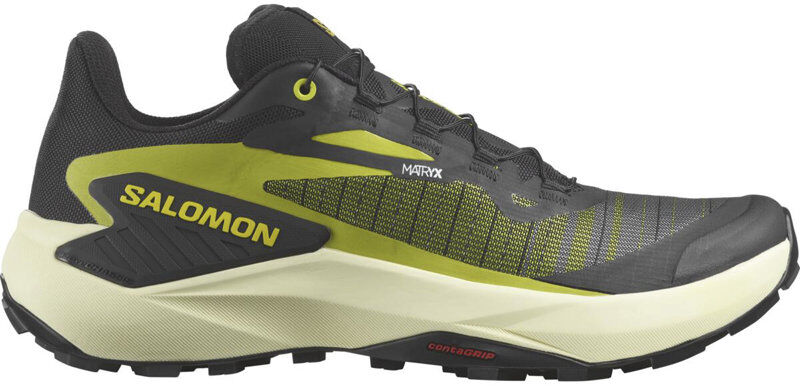 Salomon Genesis - scarpe trail running - uomo Black/Yellow 10,5 UK