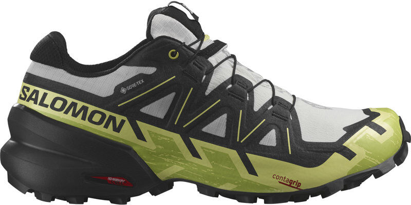 Salomon Speedcross 6 GTX - scarpe trail running - uomo Black/Green 11 UK