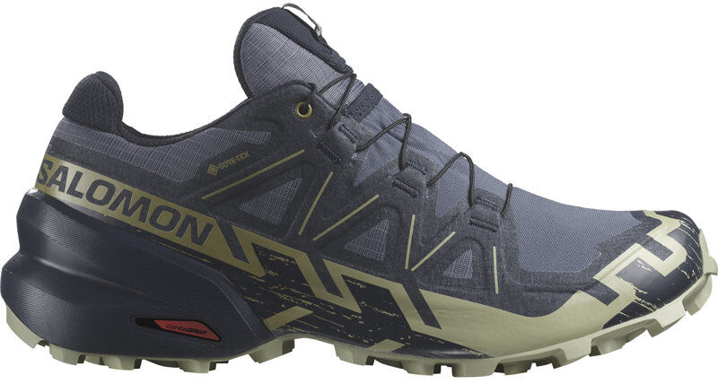 Salomon Speedcross 6 GTX M - scarpe trail running - uomo Dark Blue/Green 11,5 UK