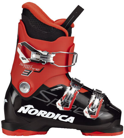 Nordica Speedmachine J3 - scarponi da sci - bambino Black/Red 24,5 cm