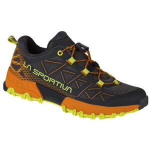 La Sportiva Bushido II Jr - scarpe trailrunning - bambino Black/Orange/Green 26 EU